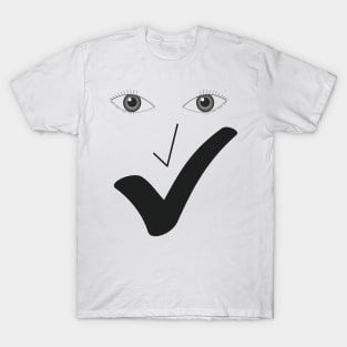 Fine smile - Fine face A0. T-Shirt